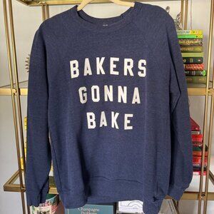Bakers Gonna Bake Navy Sweatshirt
